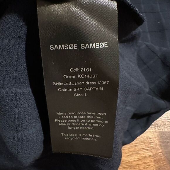 NWT Samsoe Samsoe Jetta Dress - Picture 5 of 6